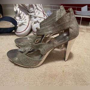 MK sparkle heels